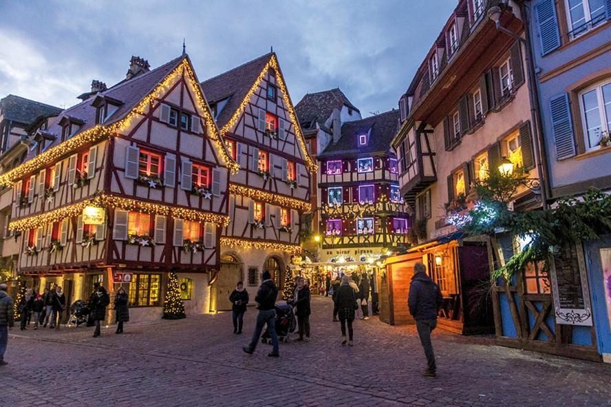 Les Vendangeurs Apartment Niedermorschwihr ภายนอก รูปภาพ